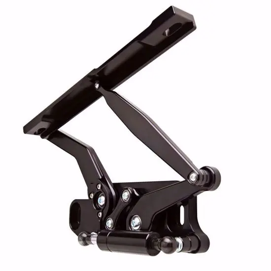 1968-1971 Holden Monaro Hood Hinge Kit - Solid Frame - Steel - Black