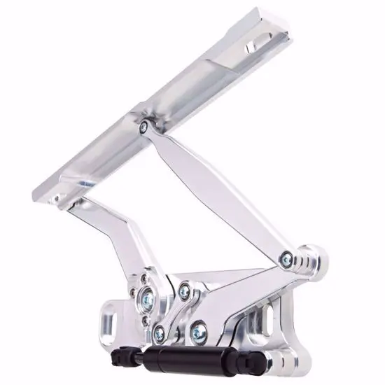 1968-1971 Holden Monaro Hood Hinge Kit - Solid Frame - Steel - Natural