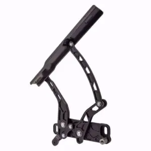 71-76 Caprice/Impala, 73-77 Chevelle/Cutlass/Monte Carlo Hood Hinge Kit - Air Frame - Fiberglass - Black - U.S. Patent #D921,559 S