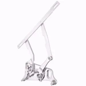 1970-1974 Challenger/Barracuda Hood Hinge Kit - Solid Frame - Fiberglass - Natural - U.S. Patent #D726,637 S