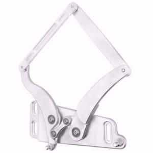 1966-1970 Charger Hood Hinge Kit - Solid Frame - Steel - Natural
