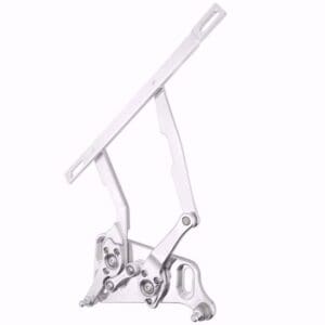 1970-1974 Challenger/Barracuda Hood Hinge Kit - Solid Frame - Steel - Natural - U.S. Patent #D726,637 S